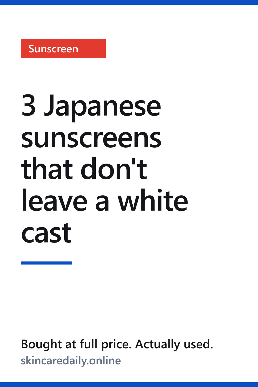 Japanese sunscreen vs American sunscreen — pin 1